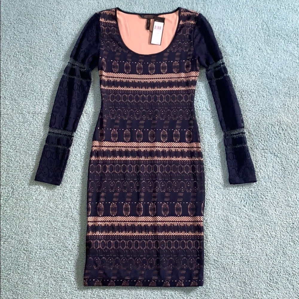 NWT BCBG MaxAzria midi dress